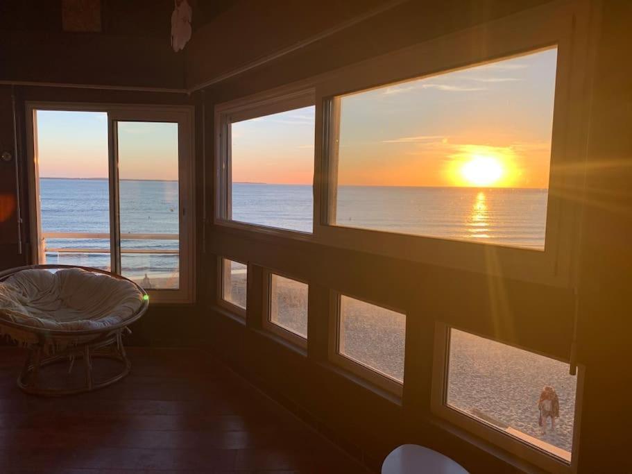 Beach Apartment - Ocean Sunset Full View ميشيرس سور جيغوند المظهر الخارجي الصورة