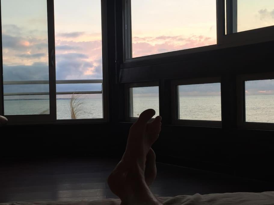 Beach Apartment - Ocean Sunset Full View ميشيرس سور جيغوند المظهر الخارجي الصورة